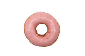 Donuts on a white background.