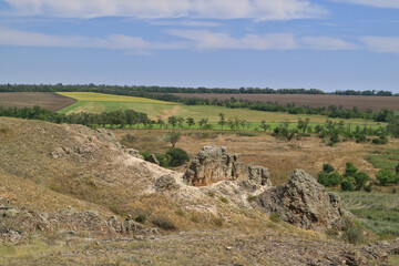 landscape in the mountains