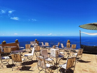 Wonderful terrace overlooking the Cilento sea