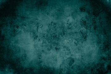 Teal blue grungy backdrop