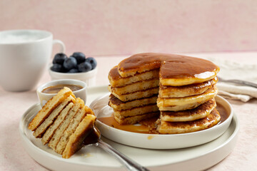 pancake cake for breakfast