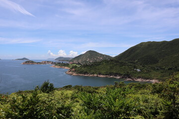 Fototapeta premium Mountains and Sea