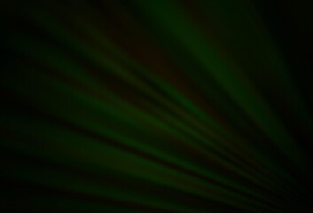 Dark Green vector background with straight lines.