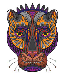 Pantera coloful vector © alinart