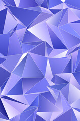 Abstract Low-Poly background. triangulated texture. Design 3d. Polygonal geometrical pattern. Triangular modern style