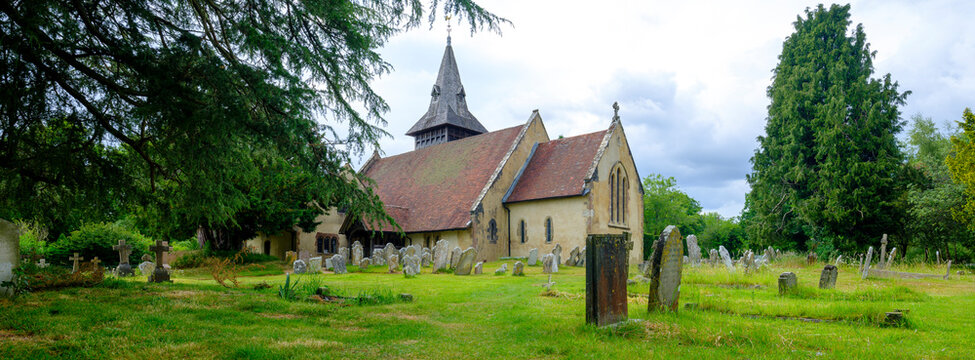 All Saints' Church In Steep Near Petersfield In The South Downs National Park, Hampshire, UK