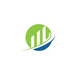 Obraz premium Business Finance professional logo template