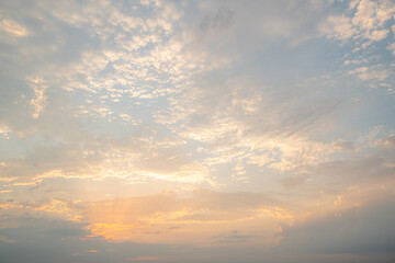 Sunset clouds