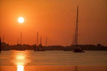 Sunset on the Outer Banks of North Carolina