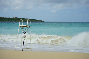 2020年8月、宮古島、早朝の前浜ビーチ。日本、沖縄。