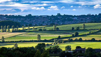 Obraz premium English Suburban Countryside