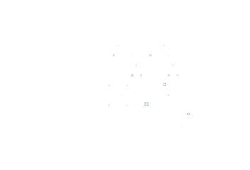 Light Black vector background with circles, rectangles.