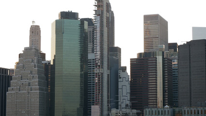 Obraz premium cityscape of lower manhattan 