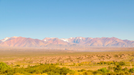 Fototapeta premium Countryside Landscape, San Juan Province, Argentina