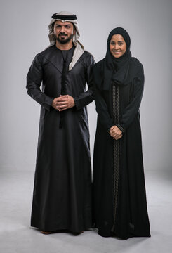 Middle eastern couple portraits