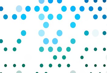 Light Blue, Green vector cover with spots.