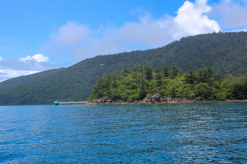 Küste Meer Beach HImmel Whitsunday Islands