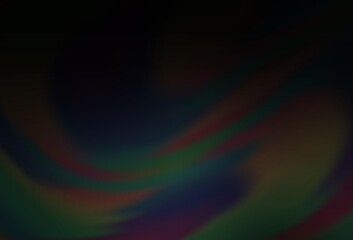 Dark Silver, Gray vector glossy abstract backdrop.