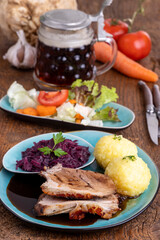 bavarian roasted pork