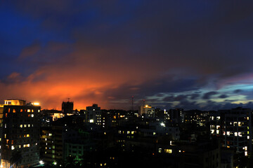 Obraz premium Red Ray of Sky