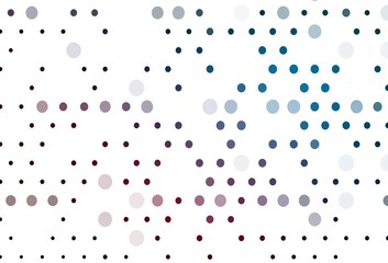 Light Blue, Red vector texture with disks.