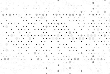 Light Silver, Gray vector texture with disks.