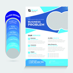 
Flyer Template Layout Design. Corporate Business Flyer, Brochure, Annual Report, Catalog, Magazine Mock up. Creative Modern Bright Flyer Concept with Square Shapes