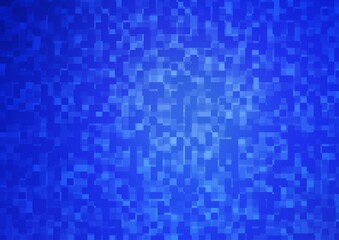 Light BLUE vector backdrop with rectangles, squares.