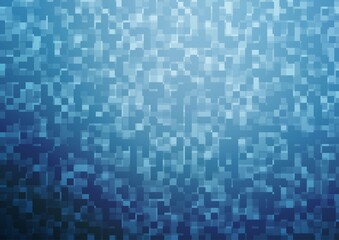 Light BLUE vector cover in polygonal style.