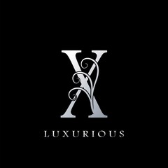 Monogram Initial Letter X Luxurious Logo for luxury business identity.