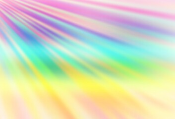 Light Multicolor, Rainbow vector layout with flat lines.