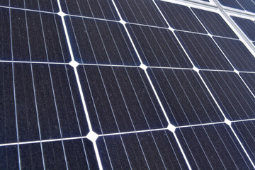 Solar panels. Close up. Electricity generator