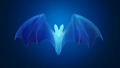 3d rendering of a bat
