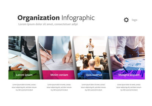 Organization Infographic Layout