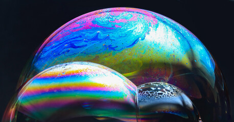 colorful soap bubbles photos