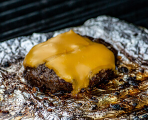 Cheeseburger on the Grill