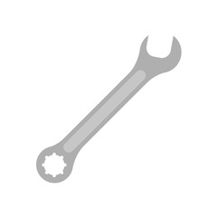 wrench tool style flat icon