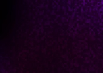 Dark Purple vector template with crystals, rectangles.