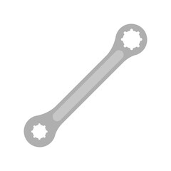 ratchet tool flat style icon