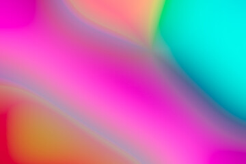 Fototapeta premium Blurred pop abstract background with vivid primary colors