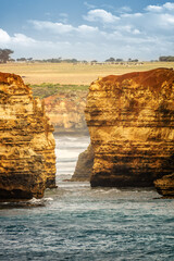 rough coast at the Great Ocean Road Australia