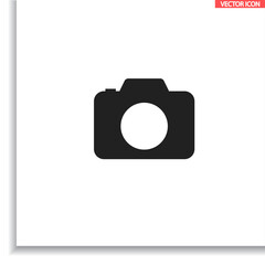 Camera  vector icon , lorem ipsum Flat design