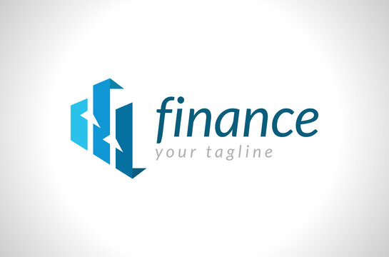 Modern Line Finance Logo Design