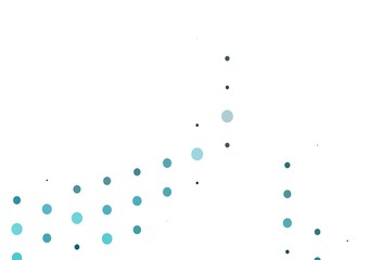 Light BLUE vector template with circles.