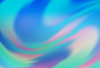 Light BLUE vector blurred shine abstract texture.