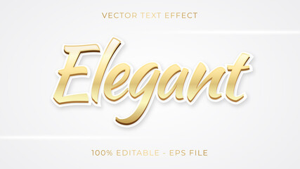 Elegant text effect