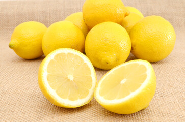 Fresh lemons