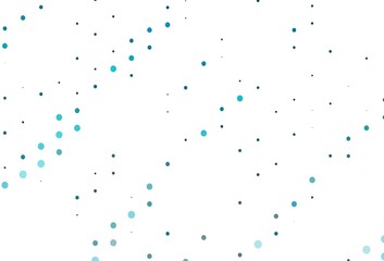 Light BLUE vector backdrop with dots.