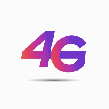 3D illustration 4G icon on transparent background PNG - Similar PNG
