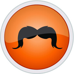 mustache icon vector illustration